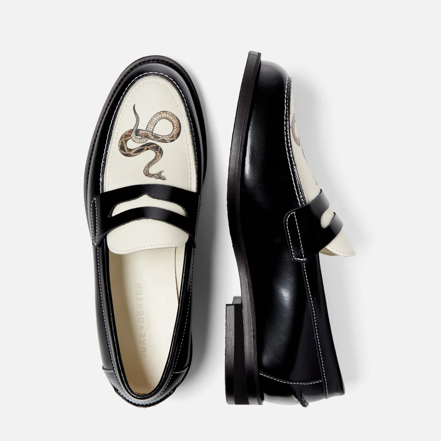 Wilde Snake Penny Loafer - Men's